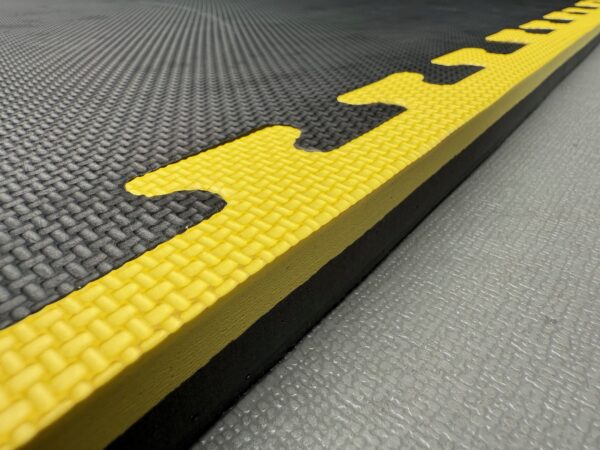TATAMI PREMIUM 26 EVA FOAM ZWART-GEEL - Afbeelding 3