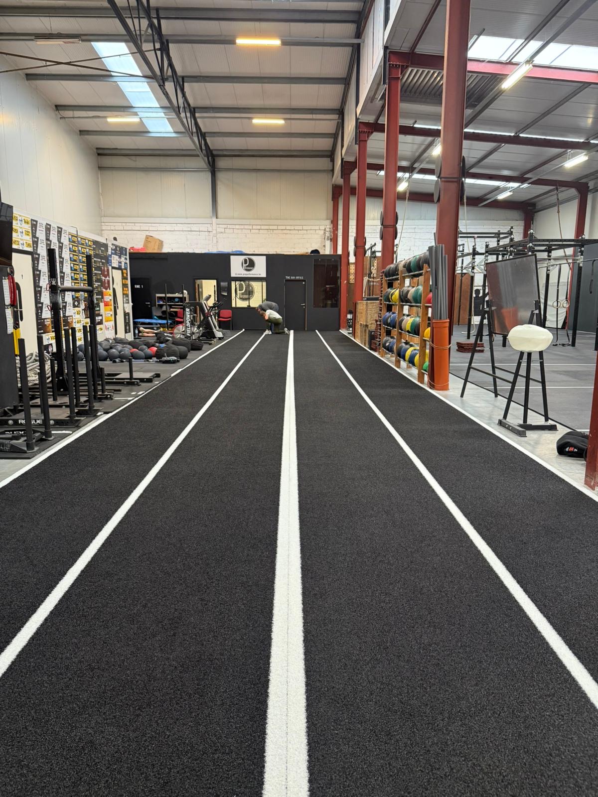 SPRINTTRACK ZWART 2x25m - Afbeelding 2