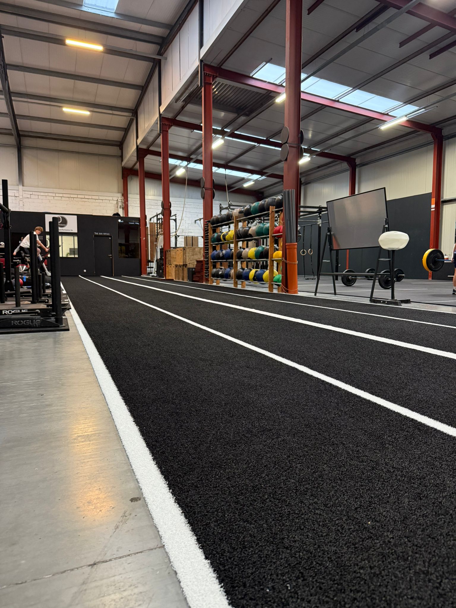 SPRINTTRACK ZWART 2x25m - Afbeelding 3