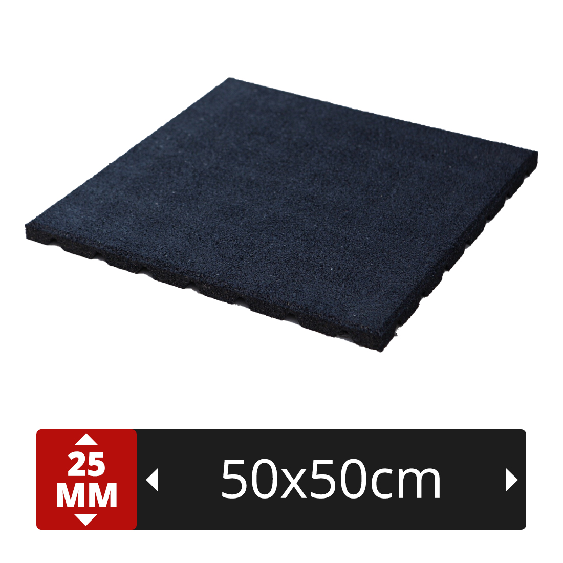 jurk Keizer Taille RUBBER TEGELS 50x50x2,5cm (MET NOP) – Clawgrip
