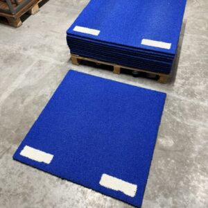 Sportgras 13m STREEPSET BLAUW/WIT pakket DEMO
