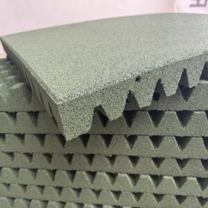DEMO T/PG 100x100x7,5 – GROEN (pen & gat) ZONDER SCHIJNVOEG
