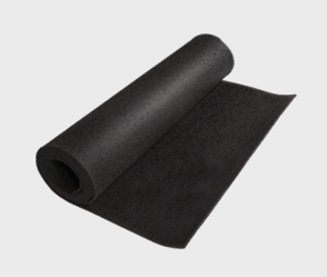 SBR rubber op rol 10m x 1,20m x1cm DEMO NIEUW